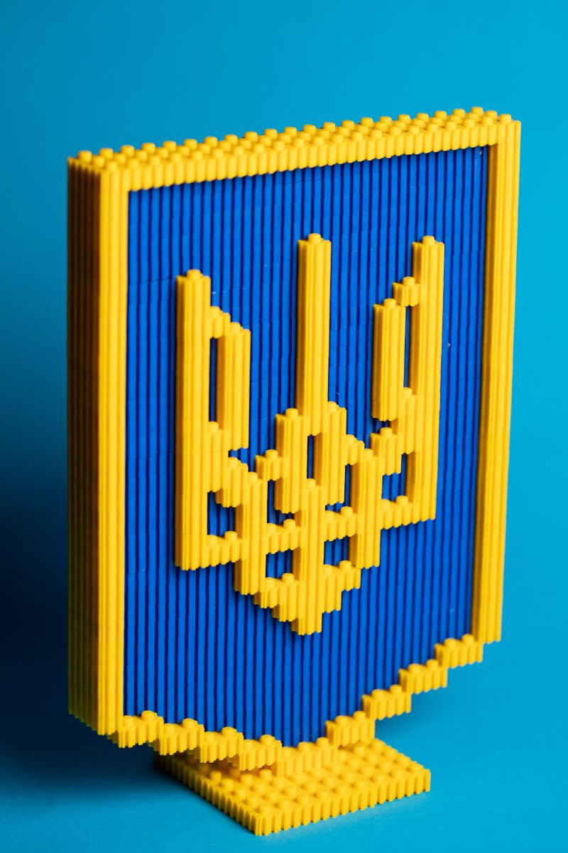 Конструктор "Pixel Heroes: Герб Украины", 332 дет. Конструктор "Pixel Heroes: Герб Украины", 332 дет.