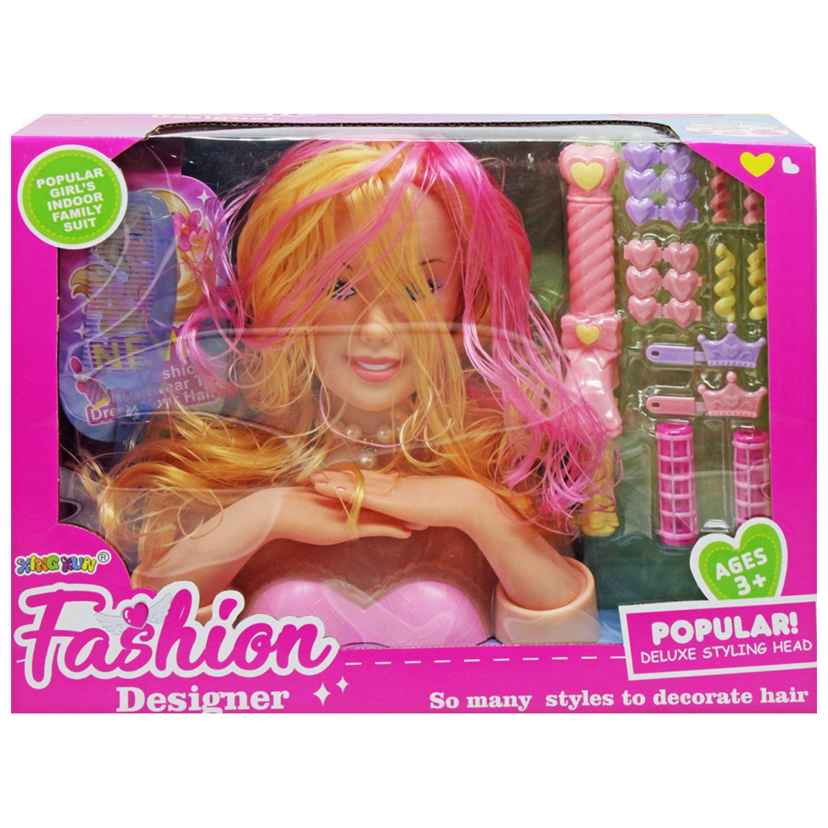 Лялька-манекен для зачісок "Fashion"