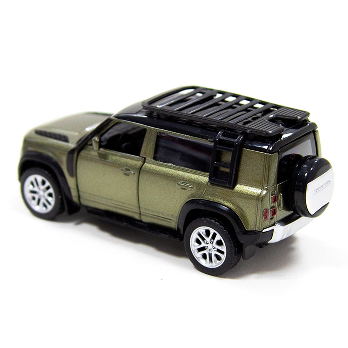 Металлическая машинка "Land Rover Defender 110" (зеленый)  фото 3