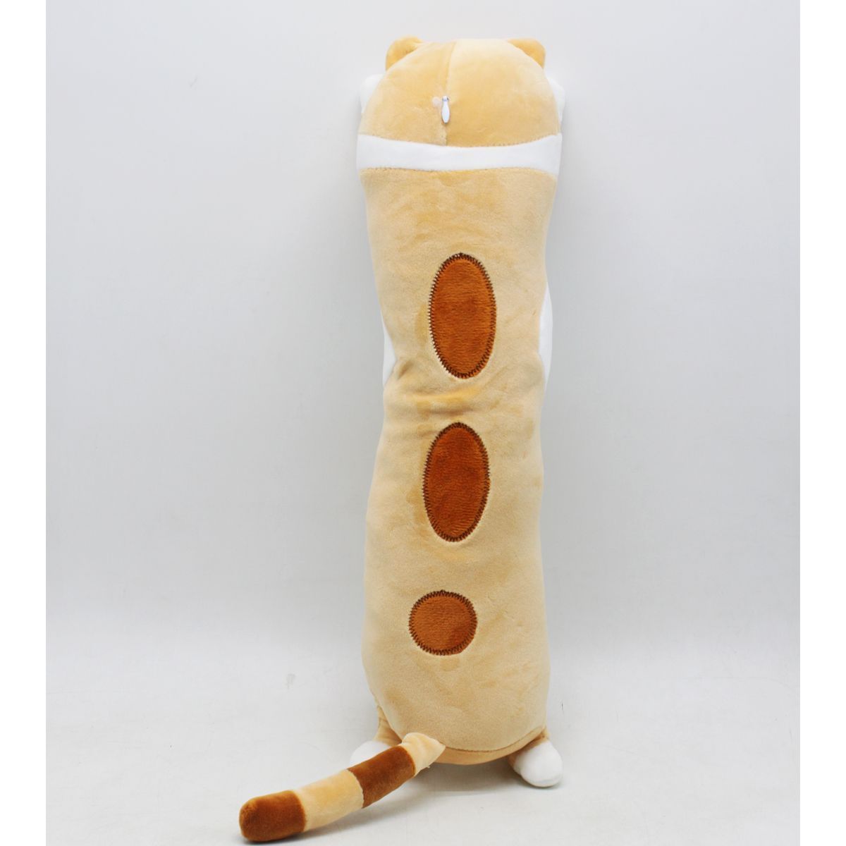 Мягкая игрушка-обнимашка "Кот-батон", оранжевый, 70 см