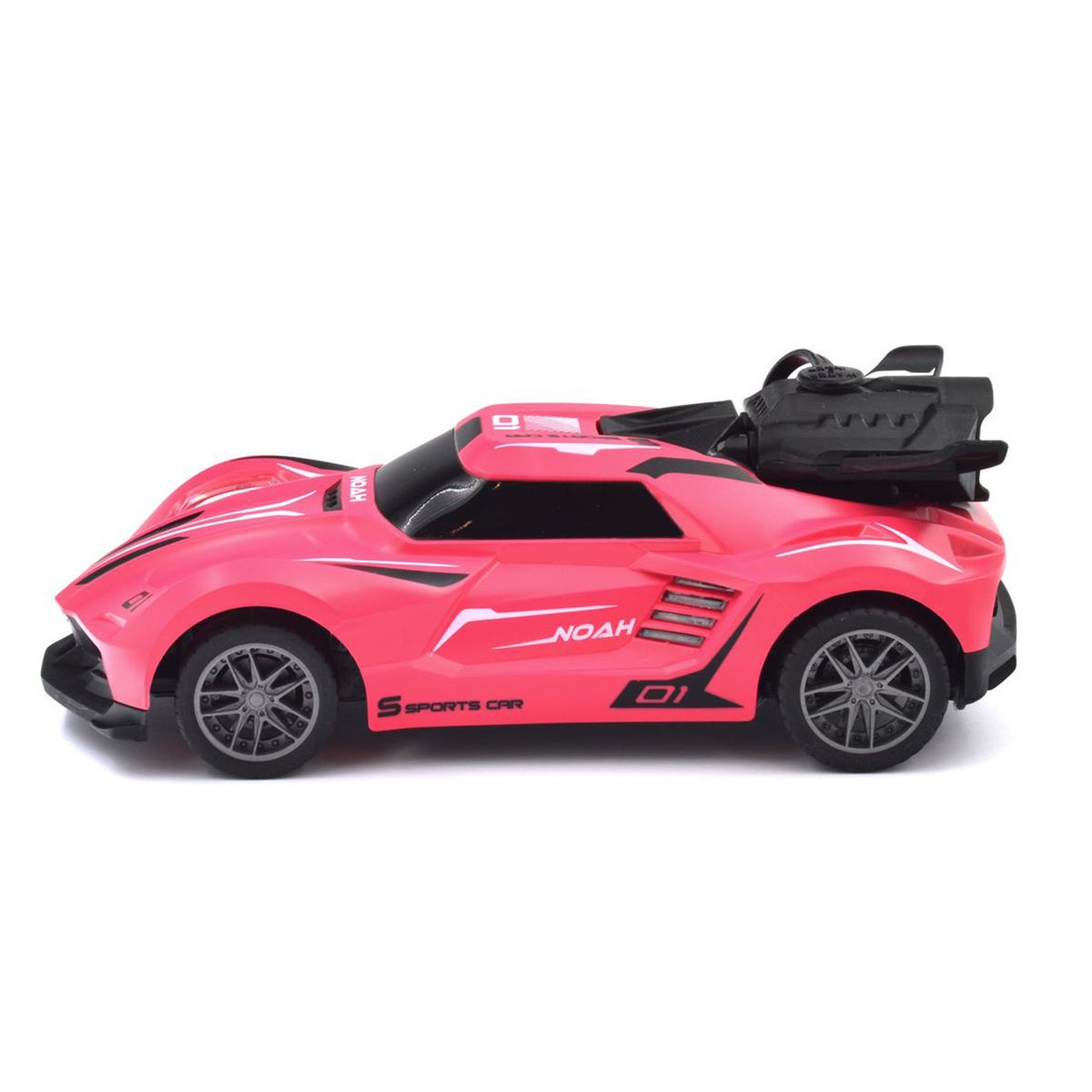 Автомобиль SPRAY CAR на р/у – SPORT (розовый, 1:24, свет, выхлопной пар)