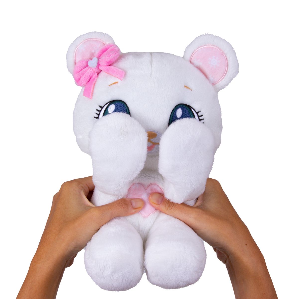 Мягкая игрушка PEEKAPETS – Белый мишка, 28 см