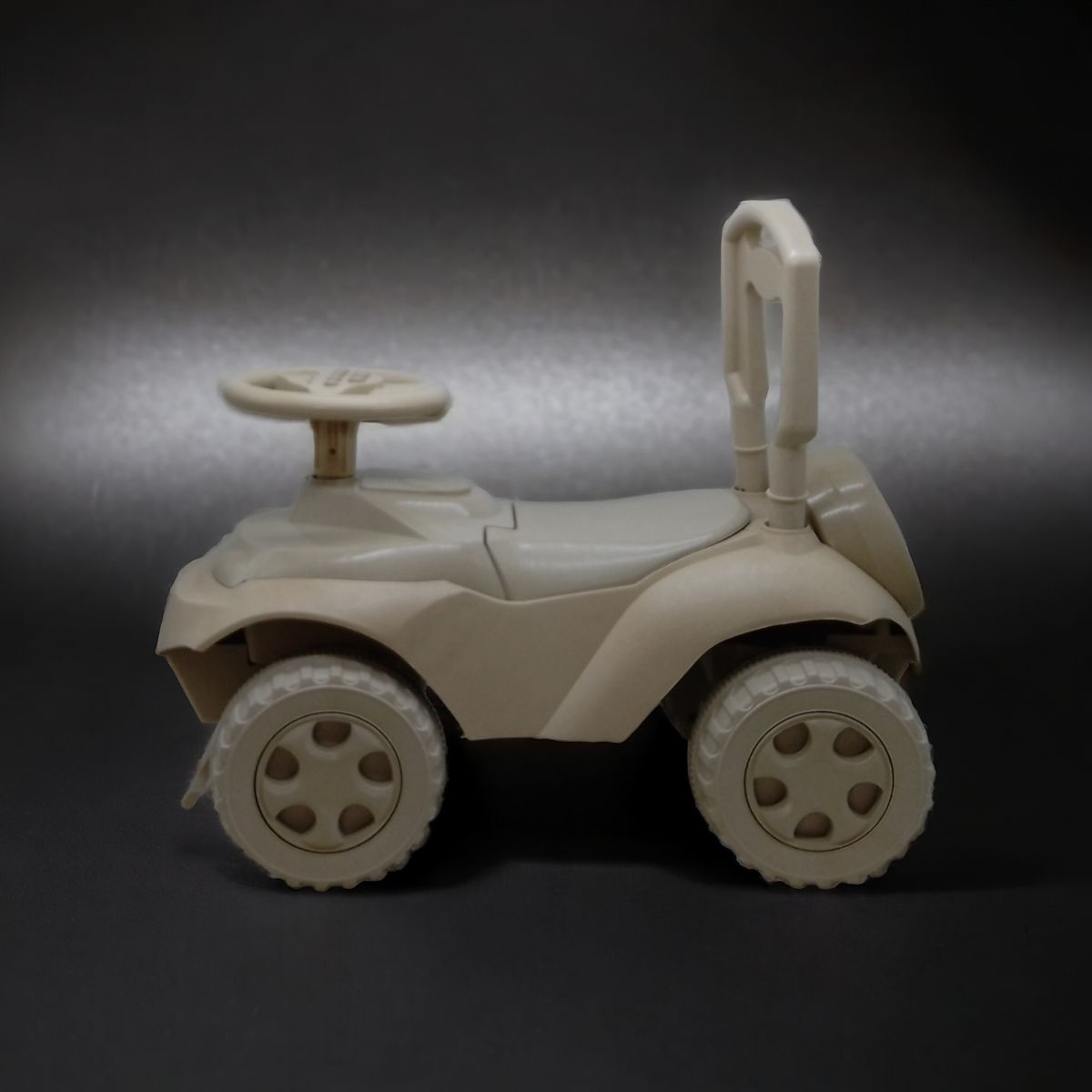 Іграшка дитяча каталка-толокар "Машинка", еко серія, музична (укр)