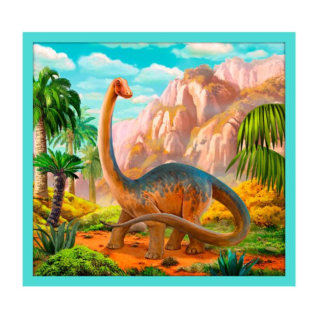 Пазли - (10в1) - "Знайомтеся з усіма динозаврами" / Trefl