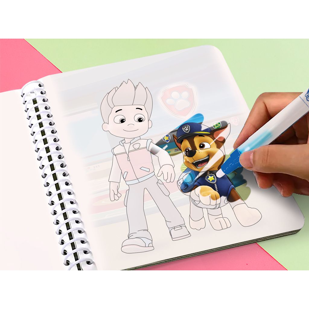 Блокнот-раскраска "Рисуй водой: Paw Patrol"