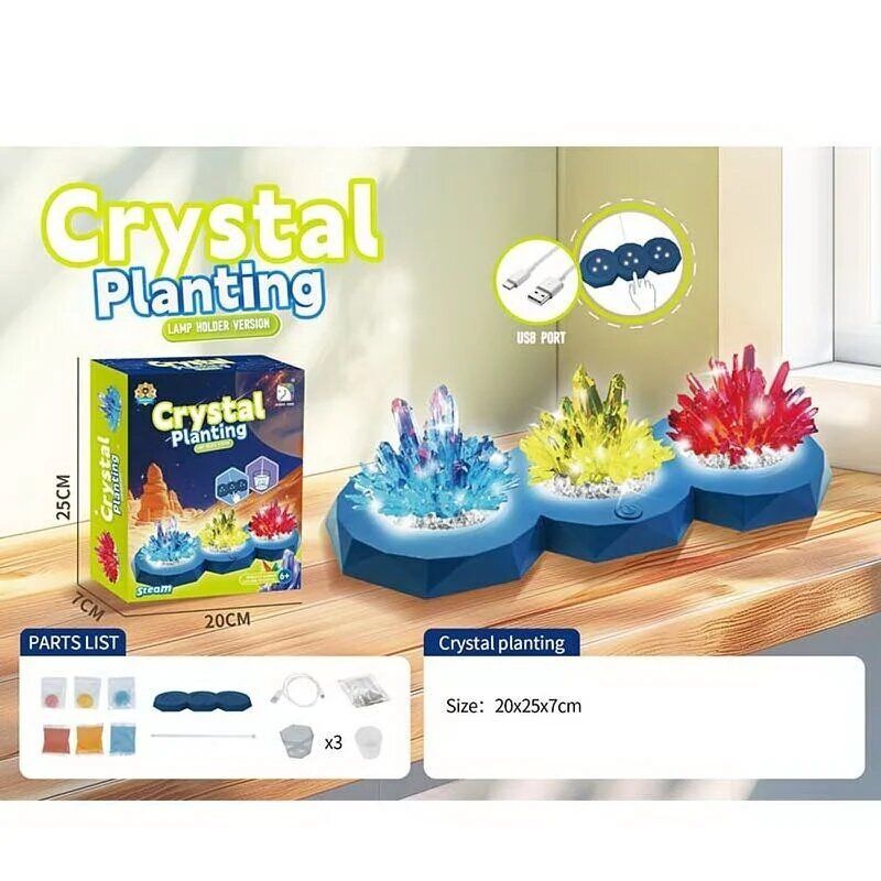 Набор для выращивания кристаллов "Crystal Planting"