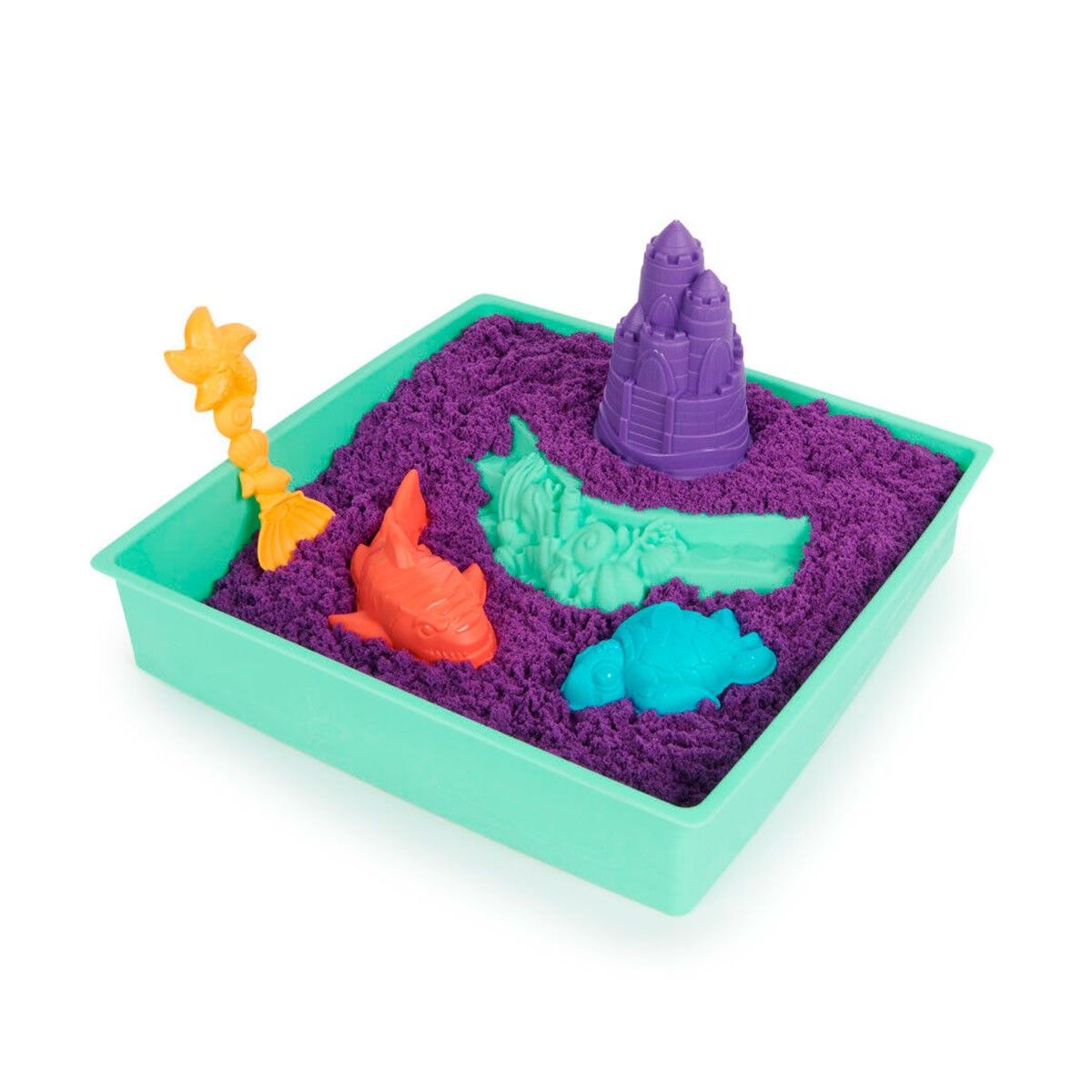 Набір піску для дитячої творчості - Kinetic Sand V2 Замок з піску