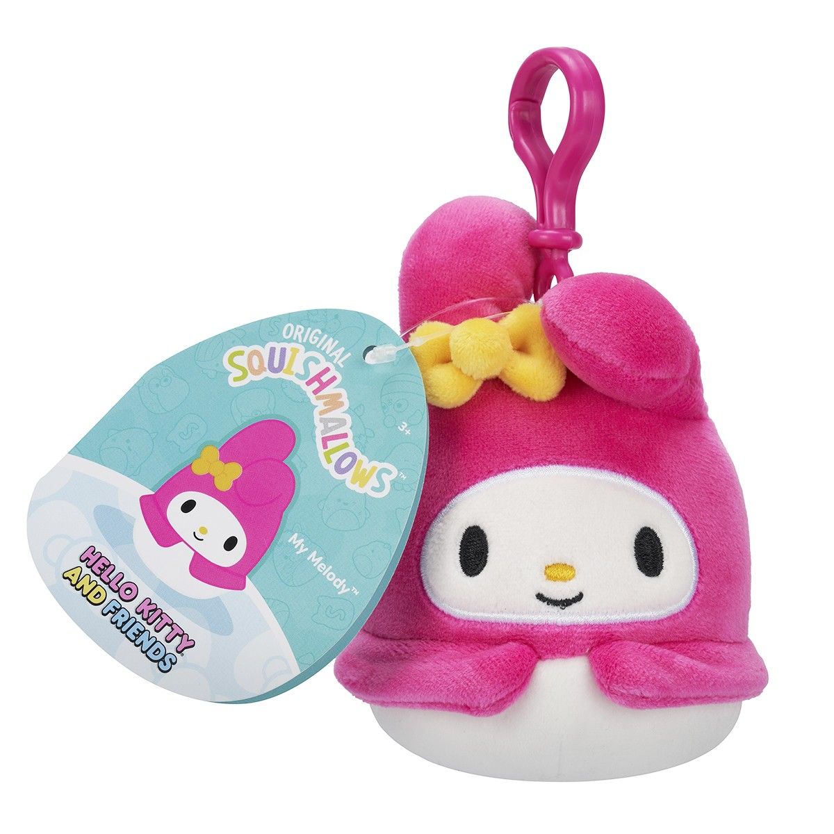 Мягкая игрушка на клипсе Squishmallows - Моя Мелоди (9 cm)