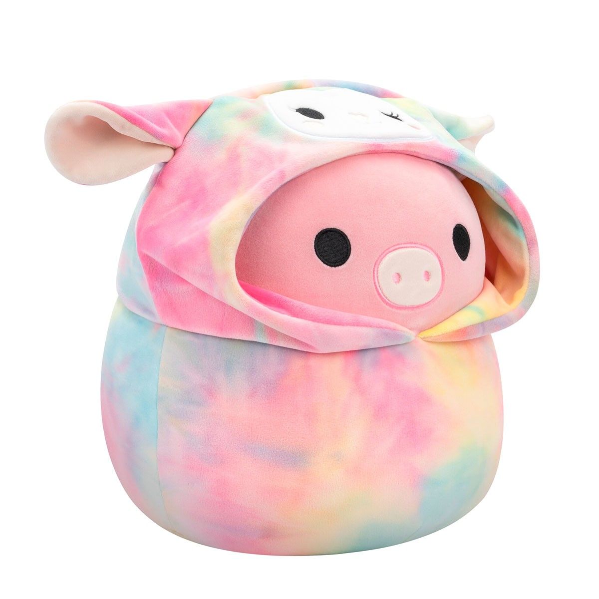 М'яка іграшка Squishmallows- Поросятко Пітер (30 cm, у одязі)