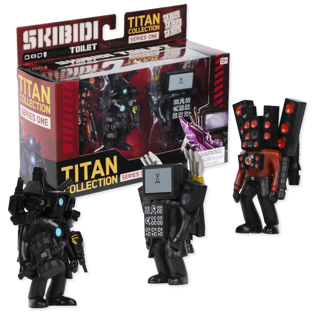 Набір колекційних фігурок Titan 3-Pack, арт. 13003 Набір колекційних фігурок Titan 3-Pack, арт. 13003