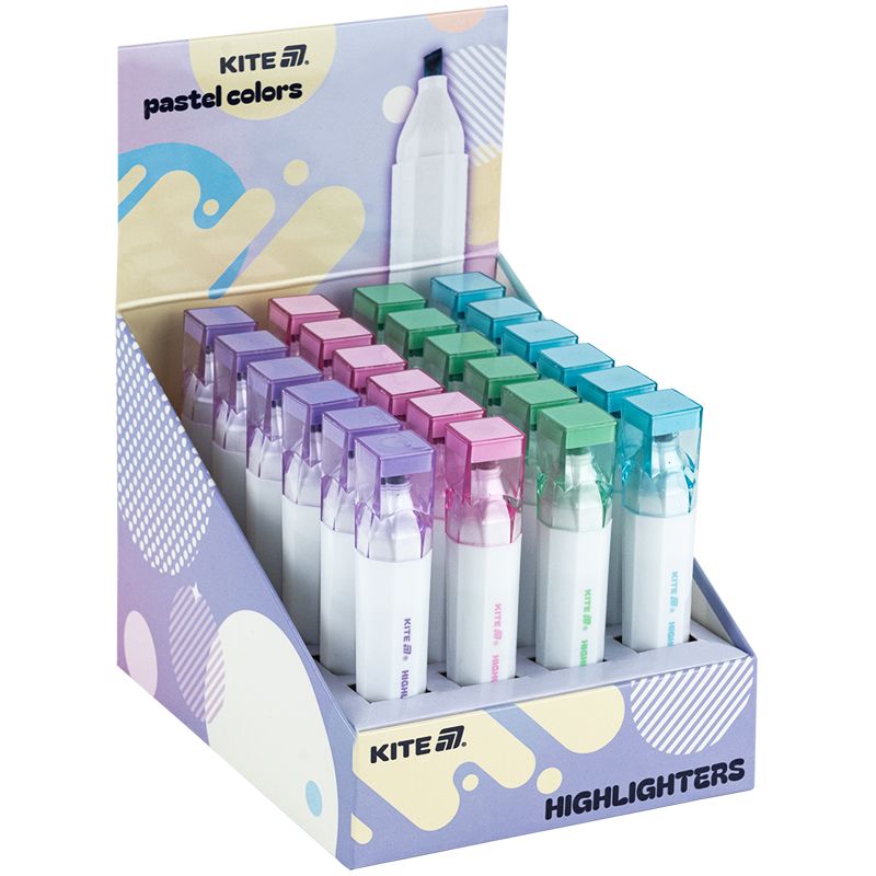 Маркер Highlighter, Kite Creative Pastel Colors Маркер Highlighter, Kite Creative Pastel Colors