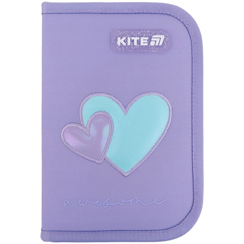 Пенал Kite 1 від. , 2 відв. , без наповнення 622 Awesome Пенал Kite 1 від. , 2 відв. , без наповнення 622 Awesome