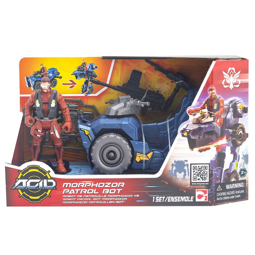 Ігровий набір A. C. I. D. MorphoZor Patrol Bot/МорфоЗор Патрульний робот, 535003 Ігровий набір A. C. I. D. MorphoZor Patrol Bot/МорфоЗор Патрульний робот, 535003