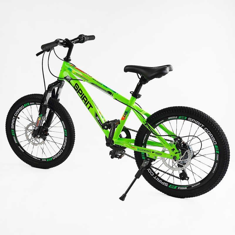 Велосипед Спортивний Corso «SPIRIT» 20 дюймів ST-20622 фото 3 Велосипед Спортивний Corso «SPIRIT» 20 дюймів ST-20622 фото 3