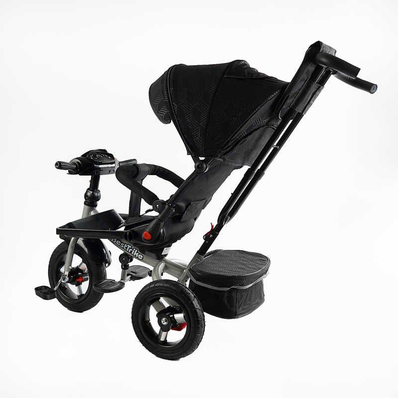 Велосипед "Best Trike" (ПОВОРОТНОЕ СИДЕНИЕ, СЛОЖНОЕ КЕРМО, ФАРА МУЗЫКАЛЬНАЯ С USB, Bluetooth НАДУВНЫЕ КОЛЕСА, ПУЛЬТ ВКЛЮЧЕНИЯ СВЕТА И ЗВУКА)  фото 3