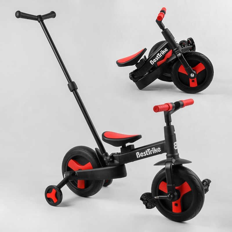 Велосипед-трансформер "Best Trike" (колеса PU 10'', батьківська ручка, знімні педалі) фото 3 Велосипед-трансформер "Best Trike" (колеса PU 10'', батьківська ручка, знімні педалі) фото 3