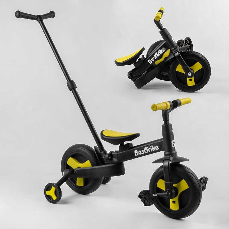 Велосипед-трансформер "Best Trike" (колеса PU 10'', родительская ручка, съемные педали) фото 3 Велосипед-трансформер "Best Trike" (колеса PU 10'', родительская ручка, съемные педали) фото 3