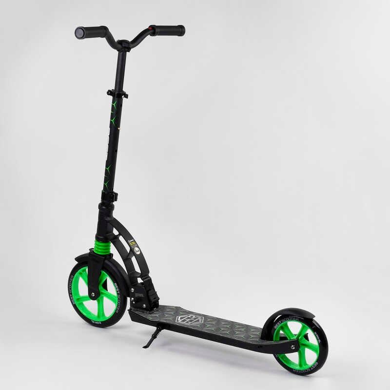 Самокат двоколісний "Best Scoote" (колеса PU, d переднього колеса - 23 см, d заднього колеса - 18 см, 1 амортизатор передній) фото 3 Самокат двоколісний "Best Scoote" (колеса PU, d переднього колеса - 23 см, d заднього колеса - 18 см, 1 амортизатор передній) фото 3