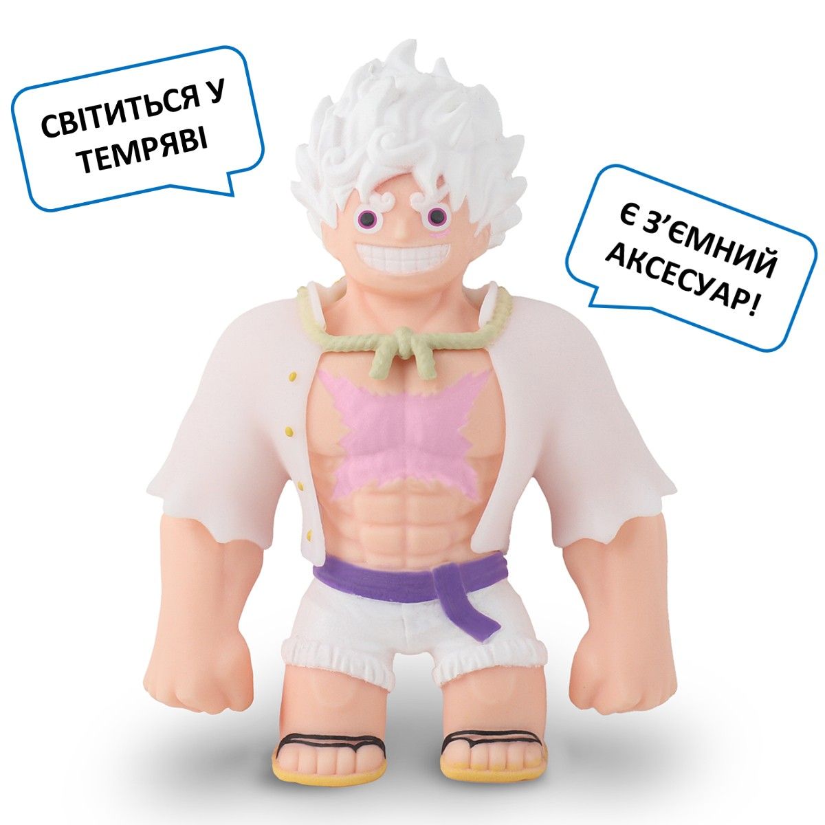Стретч-іграшка Elastikorps серії аніме One piece – Луффі 5 Гір фото 3 Стретч-іграшка Elastikorps серії аніме One piece – Луффі 5 Гір фото 3