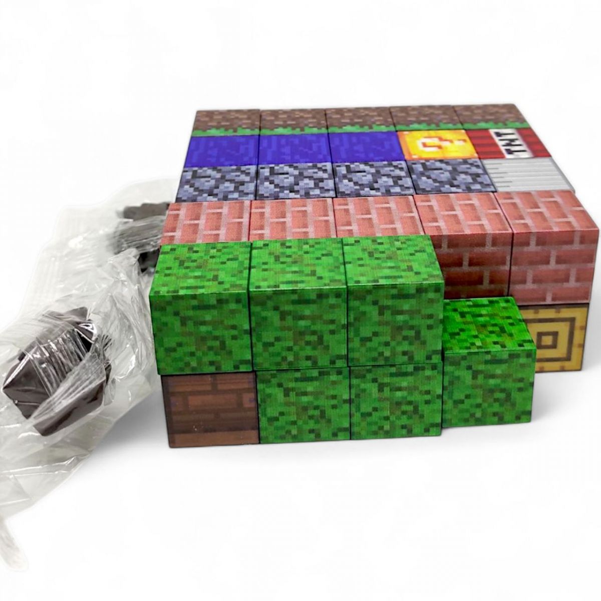 Конструктор магнітний "Майнкрафт/Minecraft", 50 дет фото 3 Конструктор магнітний "Майнкрафт/Minecraft", 50 дет фото 3