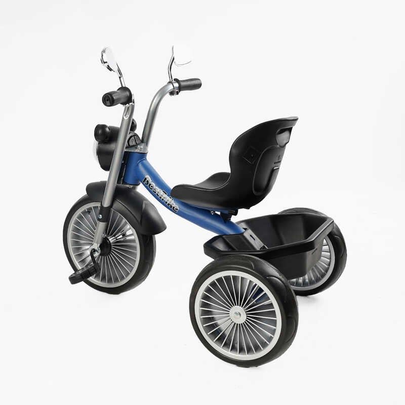 Велосипед 3-х колесный BS-68096 Best Trike колеса EVA переднее 10'', заднее 8'', стальная рама, УКР Озвучка, корзина, в коробке фото 3 Велосипед 3-х колесный BS-68096 Best Trike колеса EVA переднее 10'', заднее 8'', стальная рама, УКР Озвучка, корзина, в коробке фото 3