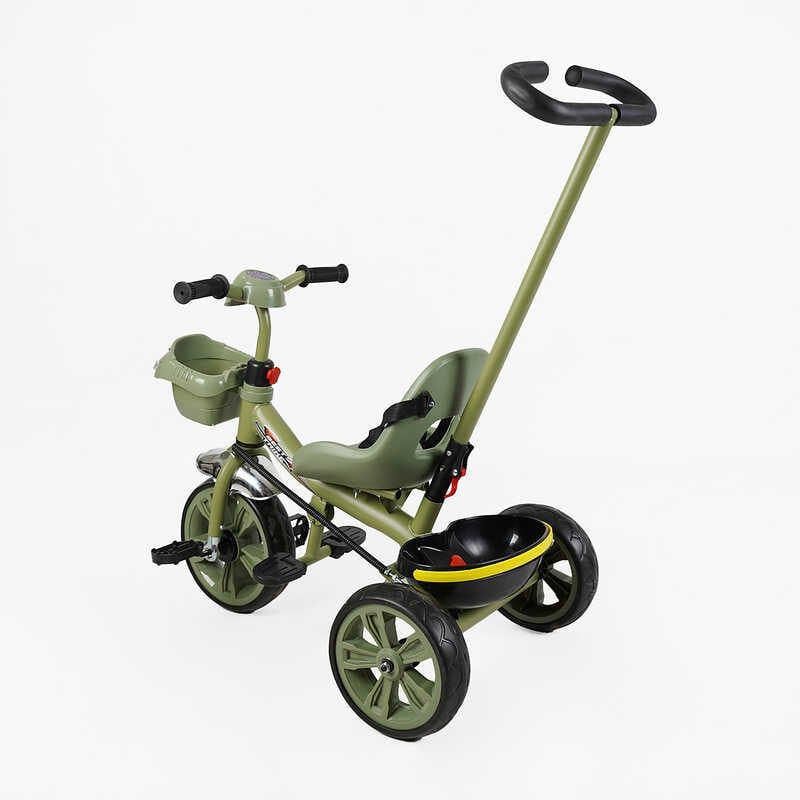 Велосипед 3-х колесный BS-70240 Best Trike колеса EVA переднее 10”, заднее 8”, стальная рама, УКР Озвучка , родительская ручка, в коробке фото 3 Велосипед 3-х колесный BS-70240 Best Trike колеса EVA переднее 10”, заднее 8”, стальная рама, УКР Озвучка , родительская ручка, в коробке фото 3