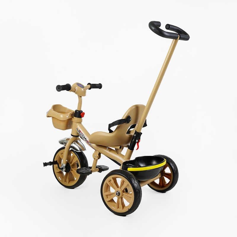 Велосипед 3-х колесный BS-70619 Best Trike колеса EVA переднее 10”, заднее 8”, стальная рама, УКР. Озвучка, родительская ручка, в коробке фото 3 Велосипед 3-х колесный BS-70619 Best Trike колеса EVA переднее 10”, заднее 8”, стальная рама, УКР. Озвучка, родительская ручка, в коробке фото 3