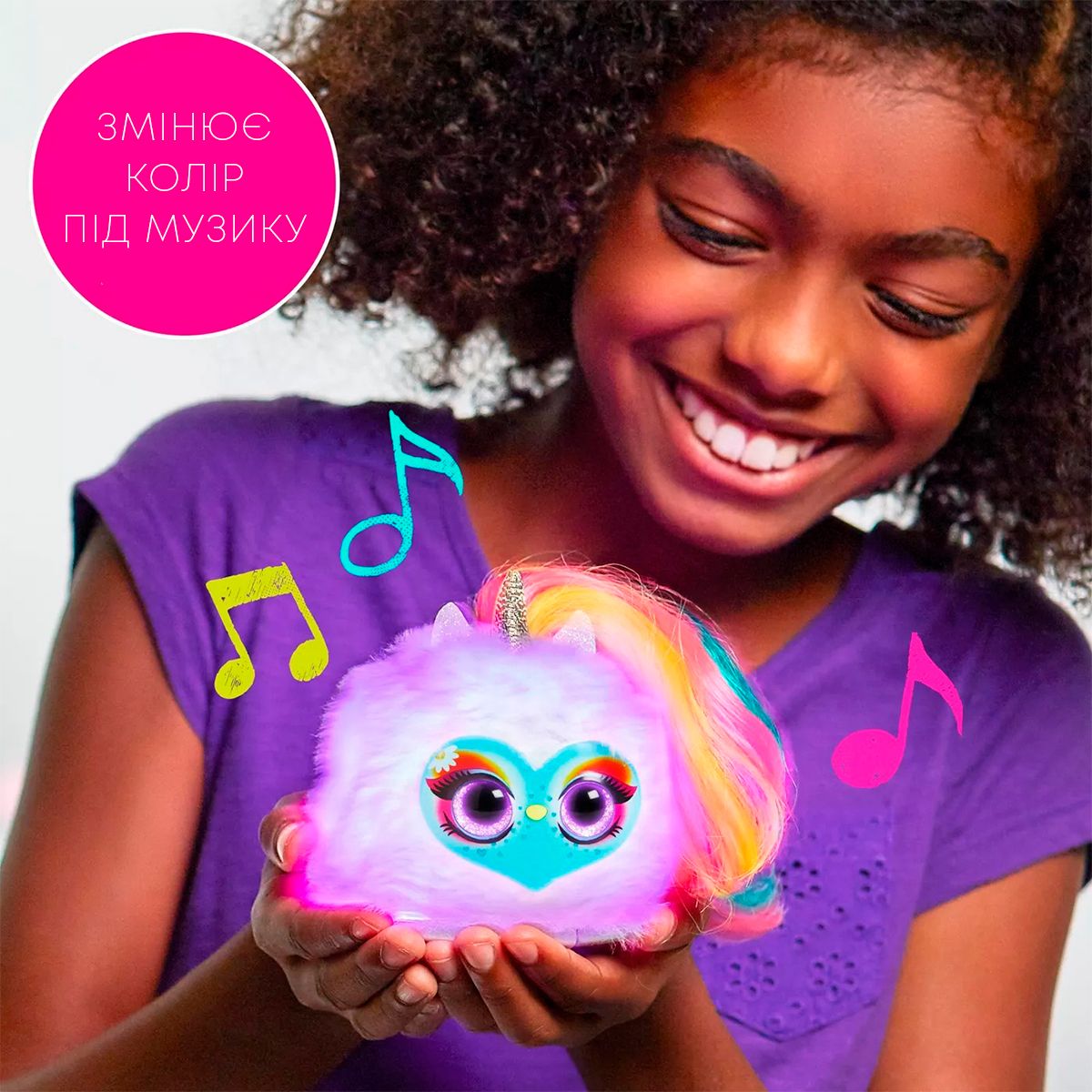 Игровой набор с интерактивным единорогом POMSIES LUMIES - СПАРКЛ фото 3 Игровой набор с интерактивным единорогом POMSIES LUMIES - СПАРКЛ фото 3