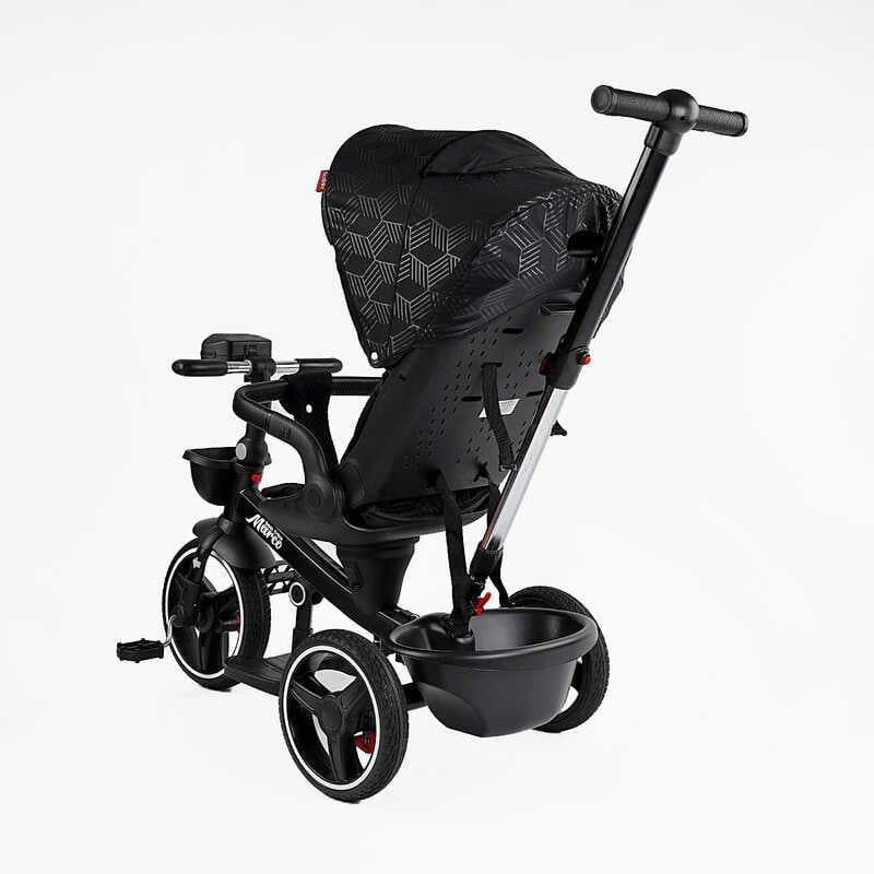 Велосипед "BestTrike Marco" поворотне сидіння, складне кермо, колеса з прогумованим PU, кошик, телескопічна ручка, фара музична фото 3 Велосипед "BestTrike Marco" поворотне сидіння, складне кермо, колеса з прогумованим PU, кошик, телескопічна ручка, фара музична фото 3