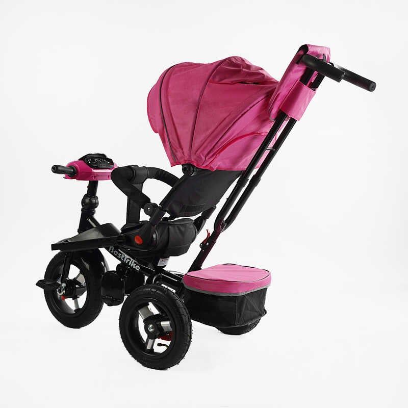 Велосипед 6088 F Best Trike (1) ПОВОРОТНЕ СИДІННЯ, СКЛАДНЕ КЕРМО, ФАРА МУЗИЧНА З USB, Bluetooth НАДУВНІ КОЛЕСА, ПУЛЬТ ВКЛЮЧЕННЯ СВІТЛА І ЗВУКУ  фото 3