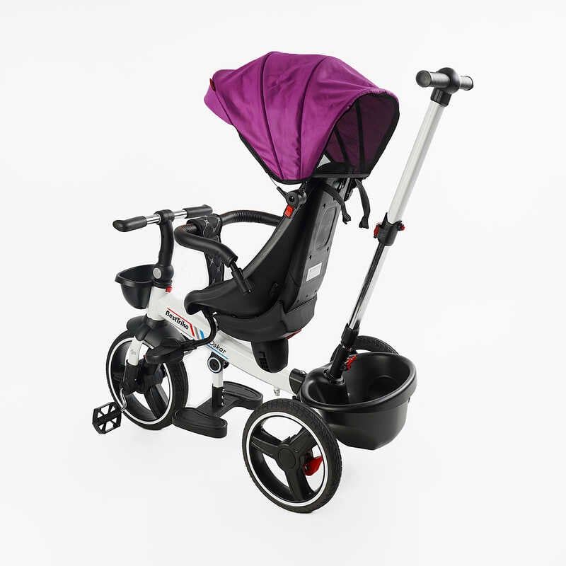 Велосипед 6390 BestTrike Oscar (1) ПОВОРОТНЕ СИДІННЯ, КЕРМО СКЛАДАЄТЬСЯ, КОЛЕСА З ПРОГУМОВАНИМ PU, КОШИК, ТЕЛЕСКОПІЧНА РУЧКА фото 3 Велосипед 6390 BestTrike Oscar (1) ПОВОРОТНЕ СИДІННЯ, КЕРМО СКЛАДАЄТЬСЯ, КОЛЕСА З ПРОГУМОВАНИМ PU, КОШИК, ТЕЛЕСКОПІЧНА РУЧКА фото 3