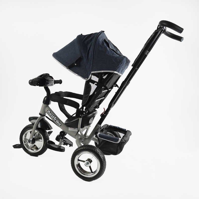 Велосипед 3-х колісний 6588 Best Trike (1) КОЛЕСО ПІНА, d=25см переднє, d=20см задні, фара музична, USB, Bluetooth, в коробці фото 3 Велосипед 3-х колісний 6588 Best Trike (1) КОЛЕСО ПІНА, d=25см переднє, d=20см задні, фара музична, USB, Bluetooth, в коробці фото 3