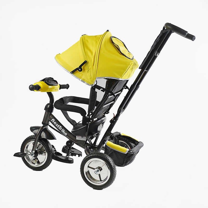 Велосипед 3-х колісний 6588 Best Trike (1) КОЛЕСО ПІНА, d=25см переднє, d=20см задні, фара музична, USB, Bluetooth, в коробці фото 3 Велосипед 3-х колісний 6588 Best Trike (1) КОЛЕСО ПІНА, d=25см переднє, d=20см задні, фара музична, USB, Bluetooth, в коробці фото 3