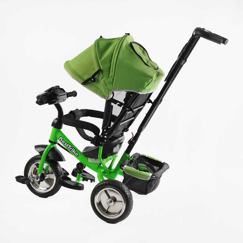 Велосипед 3-х колісний Best Trike (1) КОЛЕСО ПІНА, d=25см переднє, d=20см задні, фара музична, USB, Bluetooth, в коробці фото 3 Велосипед 3-х колісний Best Trike (1) КОЛЕСО ПІНА, d=25см переднє, d=20см задні, фара музична, USB, Bluetooth, в коробці фото 3