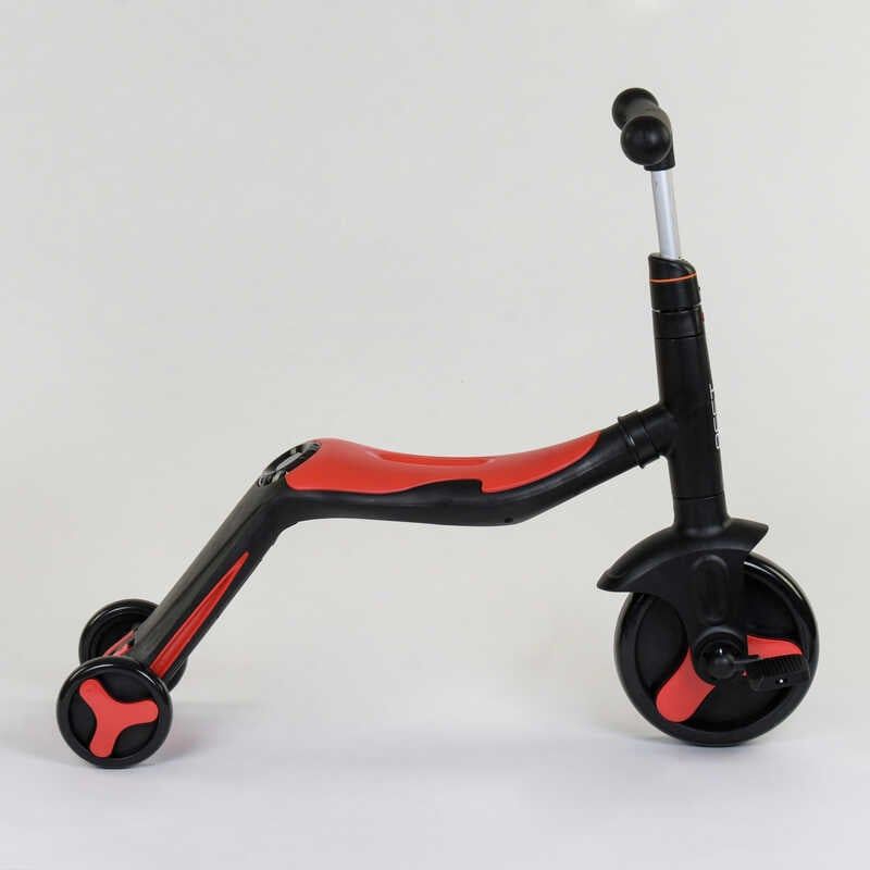 Самокат 3в1 (1) Best Scooter, самокат-велобіг-велосипед, ЧЕРВОНИЙ, світло, 8 мелодій, колеса PU, переднє колесо d = 20см, задні d = 11см фото 3 Самокат 3в1 (1) Best Scooter, самокат-велобіг-велосипед, ЧЕРВОНИЙ, світло, 8 мелодій, колеса PU, переднє колесо d = 20см, задні d = 11см фото 3