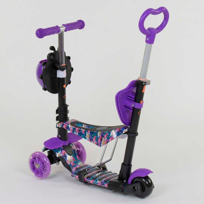 Самокат 5в1 19870 (1) Best Scooter, АБСТРАКЦІЯ, PU колеса, ПІДСВІЧУВАННЯ КОЛІС, в коробці фото 3 Самокат 5в1 19870 (1) Best Scooter, АБСТРАКЦІЯ, PU колеса, ПІДСВІЧУВАННЯ КОЛІС, в коробці фото 3