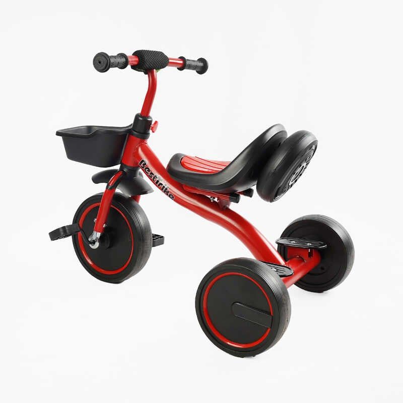 Велосипед 3-х колесный BS-44105 Best Trike (1) колеса EVA переднее 10'', заднее 8'', стальная рама, УКР. фото 3 Велосипед 3-х колесный BS-44105 Best Trike (1) колеса EVA переднее 10'', заднее 8'', стальная рама, УКР. фото 3