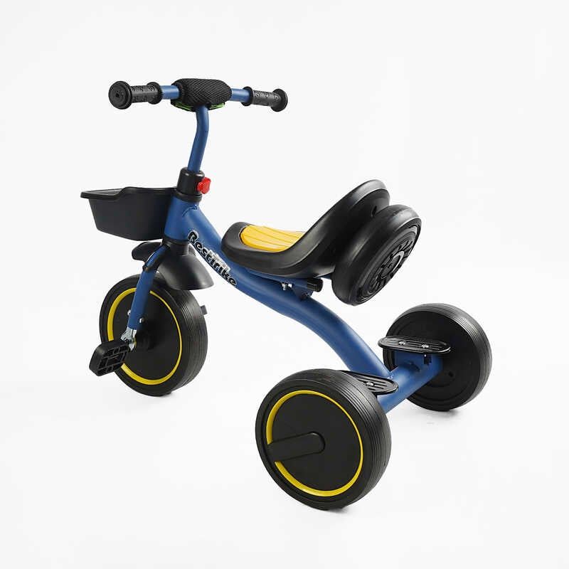 Велосипед 3-х колісний BS-45602 Best Trike (1) колеса EVA переднє 10’’, заднє 8’’, сталева рама, УКР. ОЗВУЧУВАННЯ, світло, кошик, в коробці фото 3 Велосипед 3-х колісний BS-45602 Best Trike (1) колеса EVA переднє 10’’, заднє 8’’, сталева рама, УКР. ОЗВУЧУВАННЯ, світло, кошик, в коробці фото 3
