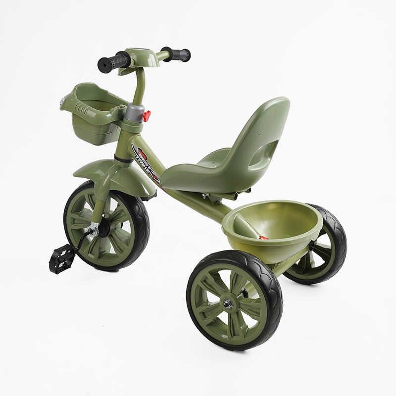 Велосипед 3-х колісний BS-60417 Best Trike (1) колеса EVA переднє 10’’, заднє 8’’, сталева рама, УКР. ОЗВУЧУВАННЯ, кошик, в коробці фото 3 Велосипед 3-х колісний BS-60417 Best Trike (1) колеса EVA переднє 10’’, заднє 8’’, сталева рама, УКР. ОЗВУЧУВАННЯ, кошик, в коробці фото 3