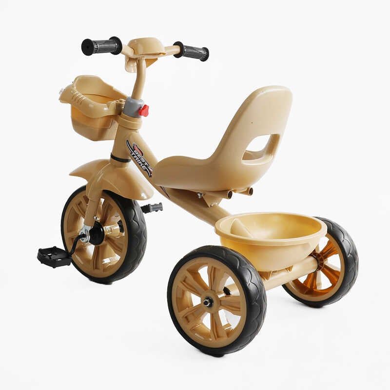 Велосипед 3-х колісний BS-60530 Best Trike (1) колеса EVA переднє 10’’, заднє 8’’, сталева рама, УКР. ОЗВУЧУВАННЯ, кошик, в коробці фото 3 Велосипед 3-х колісний BS-60530 Best Trike (1) колеса EVA переднє 10’’, заднє 8’’, сталева рама, УКР. ОЗВУЧУВАННЯ, кошик, в коробці фото 3