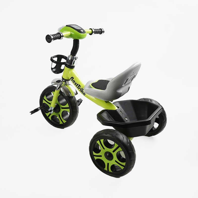 Велосипед 3-х колісний BS-25084 Best Trike (1) колеса EVA переднє 12’’, заднє 10’’, сталева рама, фара з музикою та світлом, кошик, в коробці фото 3 Велосипед 3-х колісний BS-25084 Best Trike (1) колеса EVA переднє 12’’, заднє 10’’, сталева рама, фара з музикою та світлом, кошик, в коробці фото 3