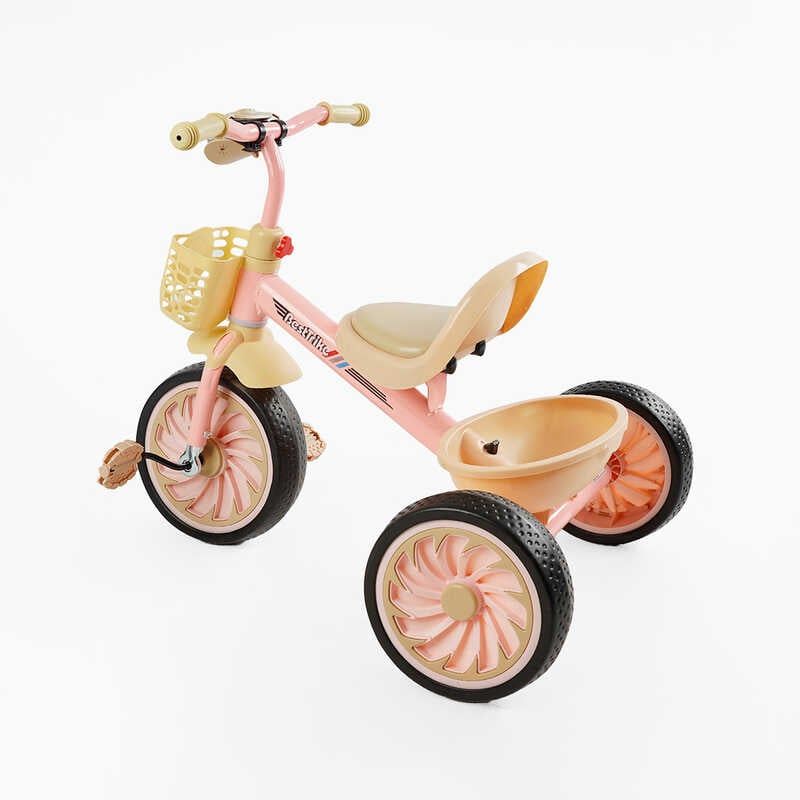 Велосипед 3-х колісний BS-34944 Best Trike (1) колеса EVA переднє 12’’, заднє 10’’, сталева рама, УКР. ОЗВУЧУВАННЯ, світло, 2 кошики, в коробці фото 3 Велосипед 3-х колісний BS-34944 Best Trike (1) колеса EVA переднє 12’’, заднє 10’’, сталева рама, УКР. ОЗВУЧУВАННЯ, світло, 2 кошики, в коробці фото 3