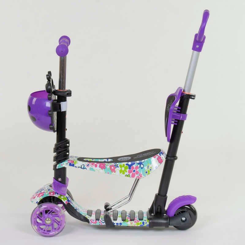 Самокат 5в1 68995 (1) Best Scooter, АБСТРАКЦИЯ, PU колеса, ПОДСВЕТКА КОЛЕС, в коробке фото 3 Самокат 5в1 68995 (1) Best Scooter, АБСТРАКЦИЯ, PU колеса, ПОДСВЕТКА КОЛЕС, в коробке фото 3