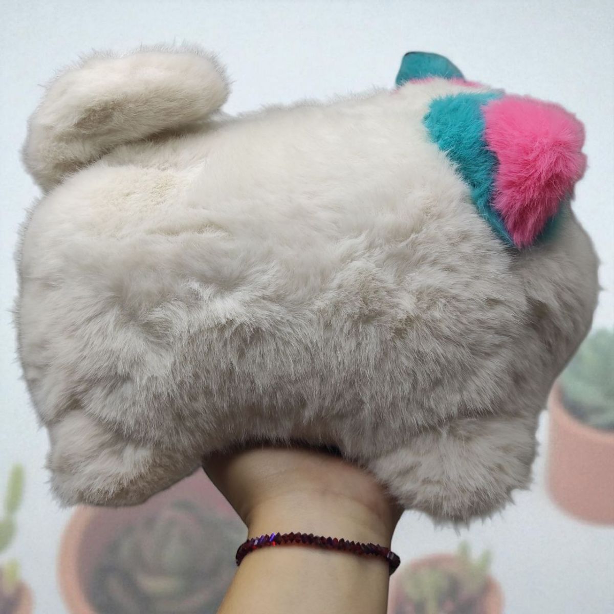 М`яка іграшка FLUFF PETS (БІЛО-РАЙДУЖНА) фото 3 М`яка іграшка FLUFF PETS (БІЛО-РАЙДУЖНА) фото 3