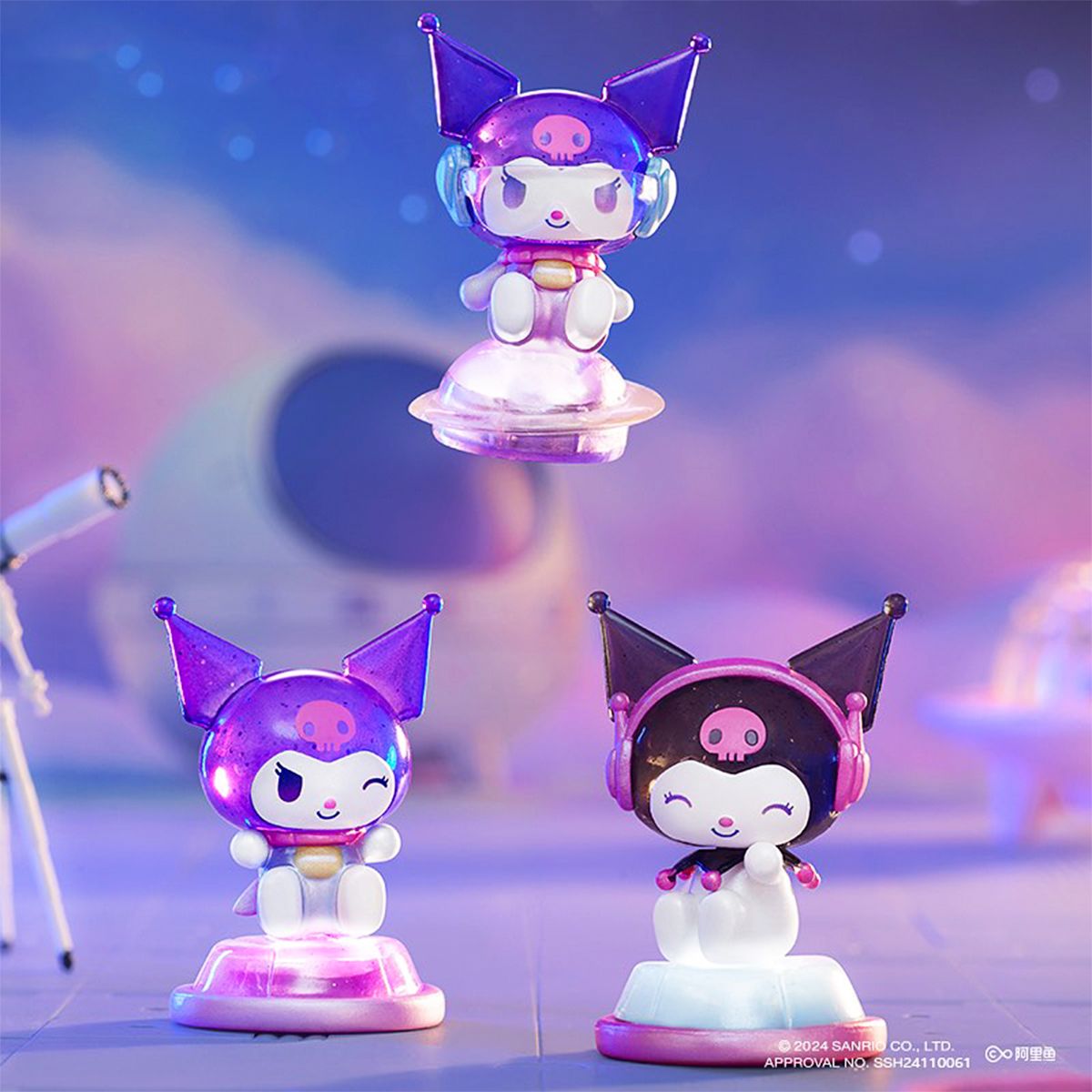 Фігурка-сюрприз "POP TOP. KUROMI – ГАЛАКТИЧНІ ПРИГОДИ" (мікс видів) фото 3 Фігурка-сюрприз "POP TOP. KUROMI – ГАЛАКТИЧНІ ПРИГОДИ" (мікс видів) фото 3