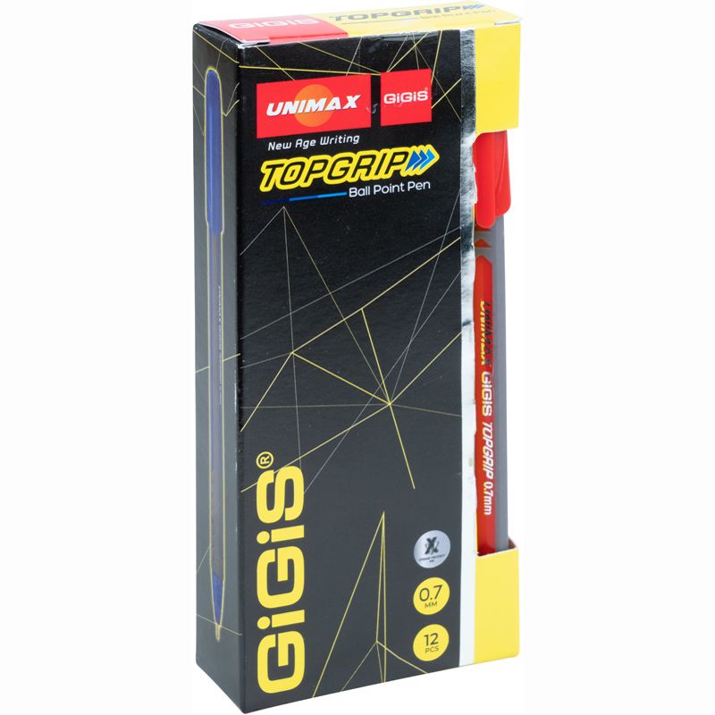 Ручка кулькова Topgrip, чорвона фото 3 Ручка кулькова Topgrip, чорвона фото 3