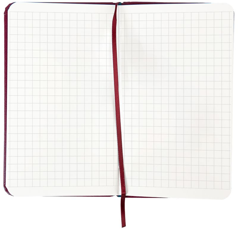 Книга записна Partner, 95*140, 96арк, кліт, винна фото 3 Книга записна Partner, 95*140, 96арк, кліт, винна фото 3