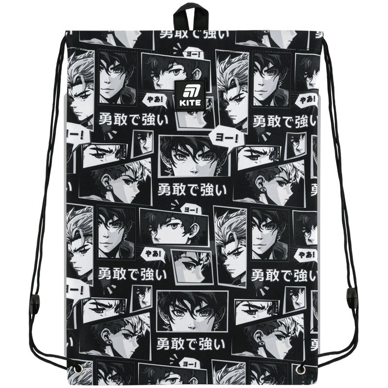Сумка для взуття Kite 600M Anime Boy фото 3 Сумка для взуття Kite 600M Anime Boy фото 3