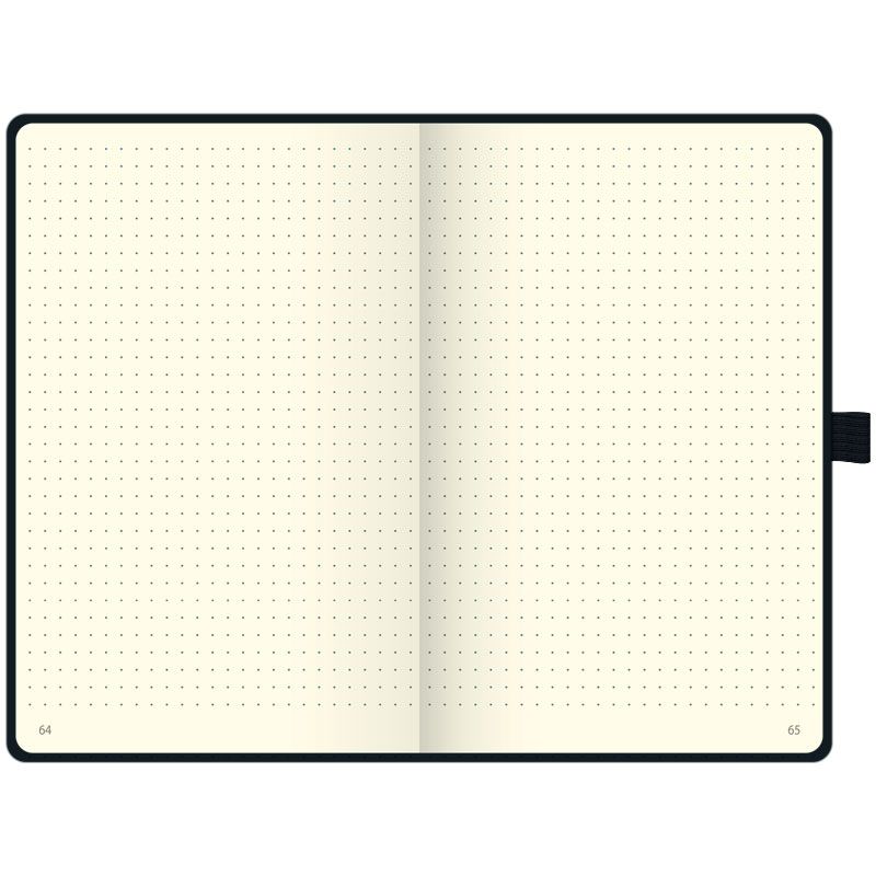 Книга записна Компаньйон чорн. А5 крапка фото 3 Книга записна Компаньйон чорн. А5 крапка фото 3