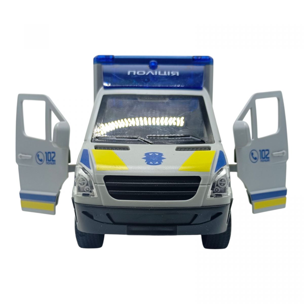 Машинка ТК-73429 (24) "Авто Експерт", "Поліція", ОЗВУЧУВАННЯ УКРАЇНСЬКОЮ МОВОЮ, інерція, звук, підсвічування, вірші, пісні, звук сирени, двері та дах відчиняються, в коробці фото 3 Машинка ТК-73429 (24) "Авто Експерт", "Поліція", ОЗВУЧУВАННЯ УКРАЇНСЬКОЮ МОВОЮ, інерція, звук, підсвічування, вірші, пісні, звук сирени, двері та дах відчиняються, в коробці фото 3